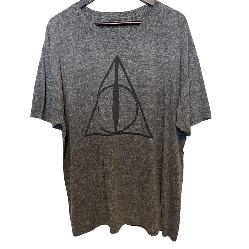 Harry Potter Deathly Hallows Graphic Tee Women’s Plus Size 2X
